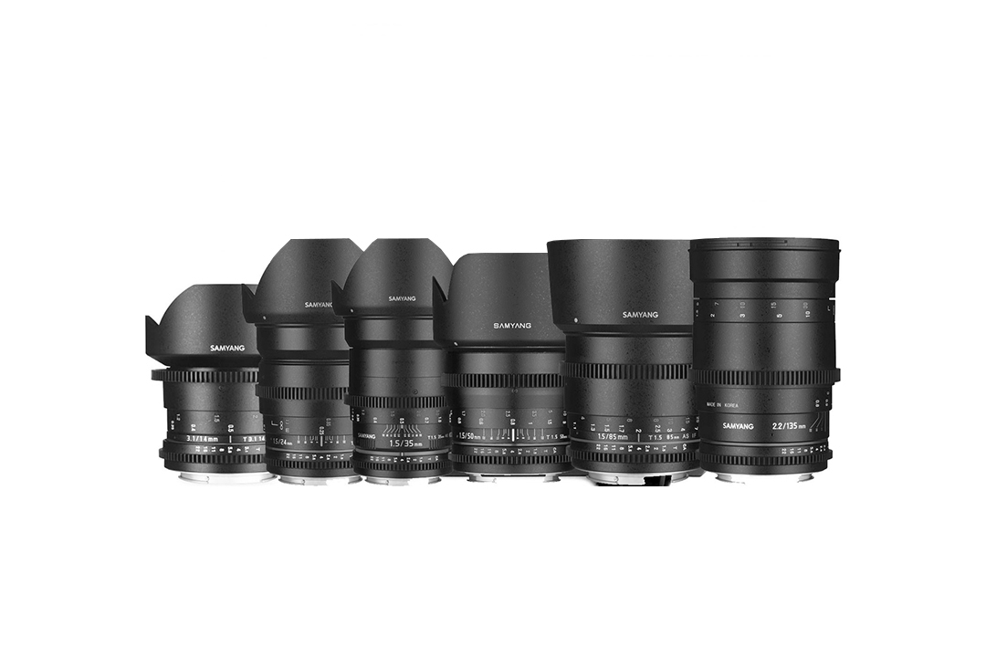 SamyangCine Lens kit for Canon EF mount H2O6