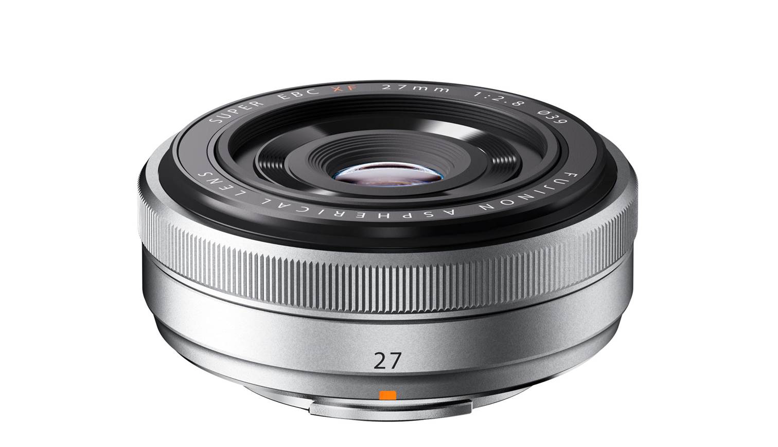Fujifilm XF 27mm F2.8R Pancake Lens Silver Harvey