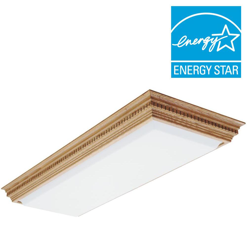Lithonia Lighting LB 1 ft. x 4 ft. Clear Wraparound