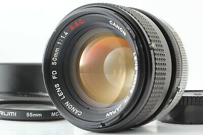 O Lens [Near MINT w/ Hood] Canon FD S.C.C SSC 50mm f/1.4