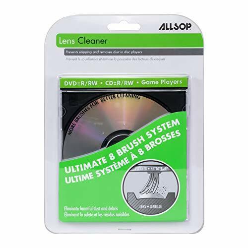 Allsop Cleaning DVD CD Disc Lens Cleaner Kit for WII XBOX