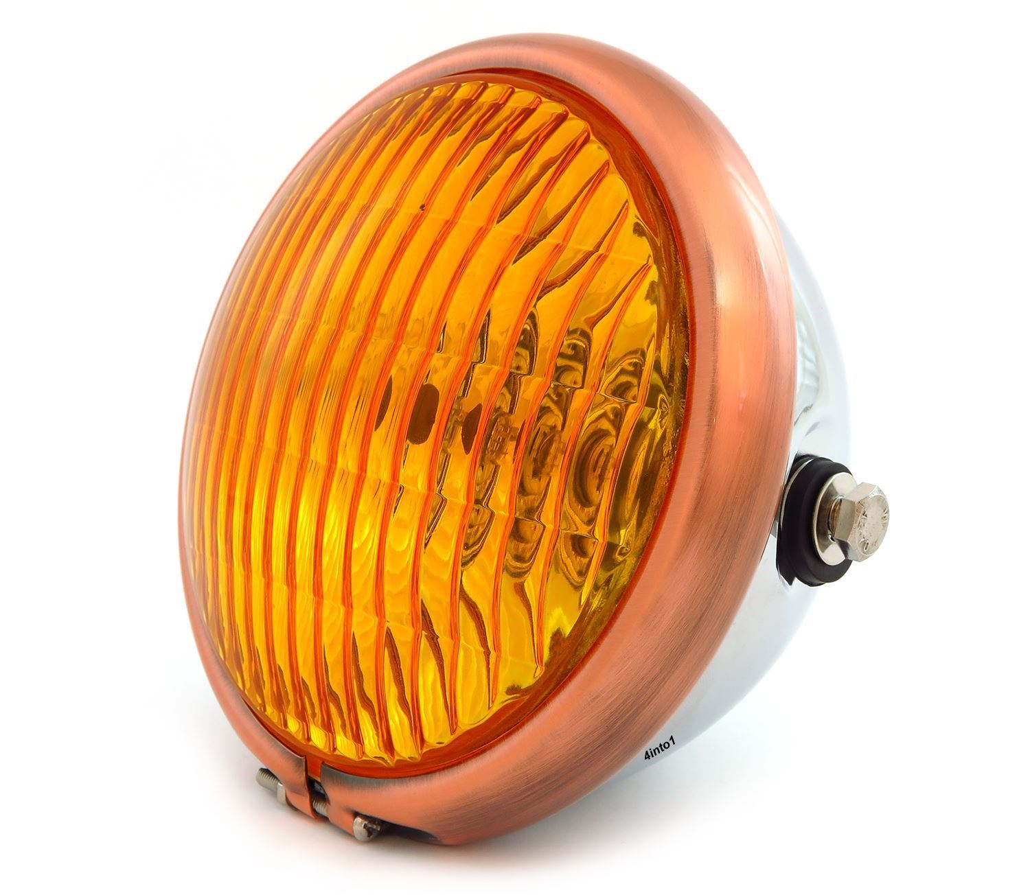 Yellow Headlight Lens — Moped Army