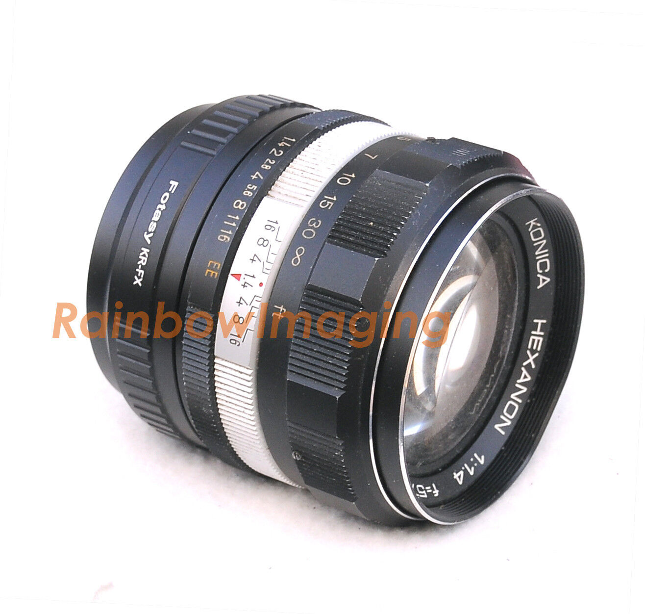 Konica Hexanon AR lens to Fujifilm Fuji XMount XT4 XT30