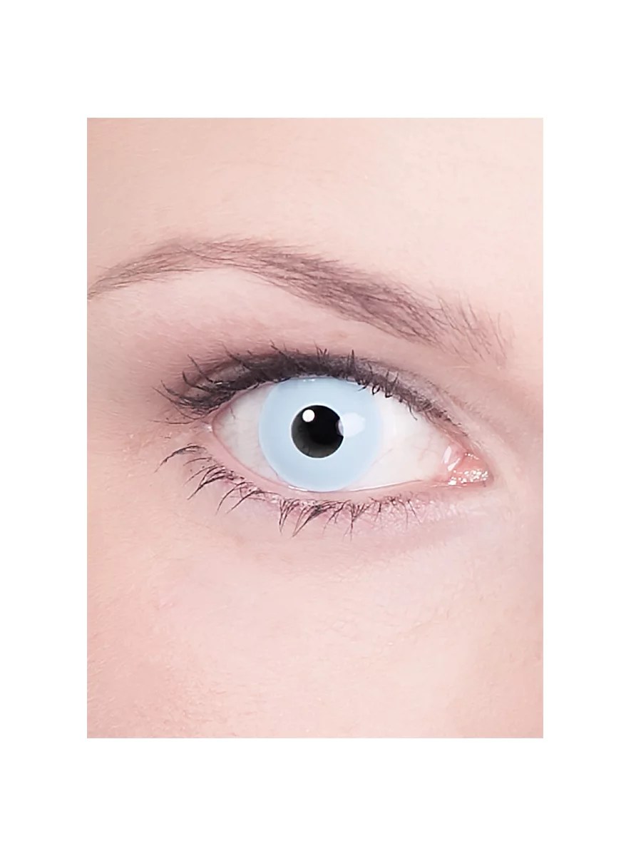 Prescription Contact Lens light blue