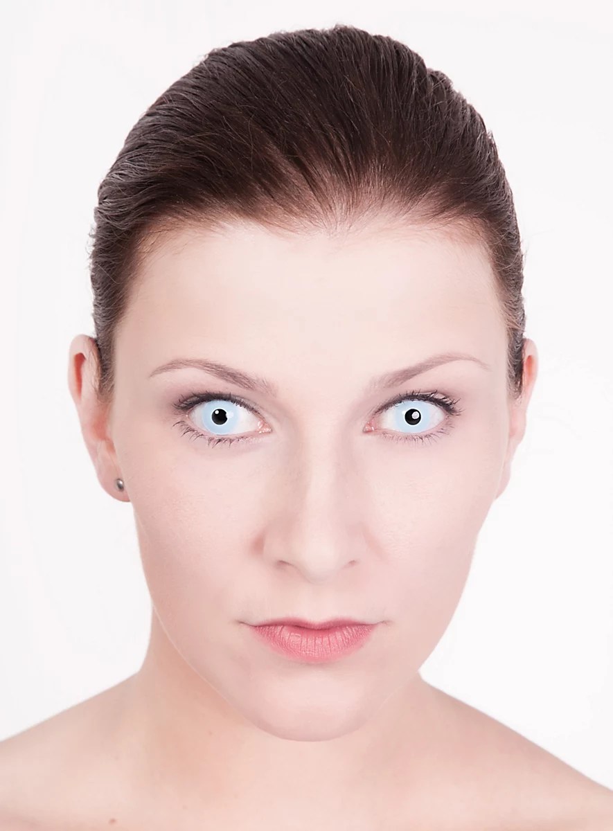 Prescription Contact Lens light blue