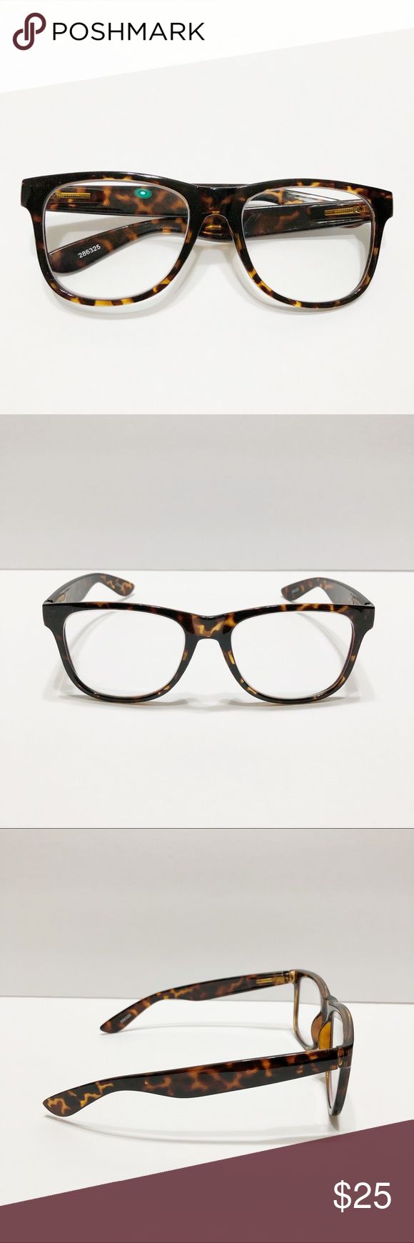 Zenni Optical Classic Square Eyeglasses Tortoise Zenni