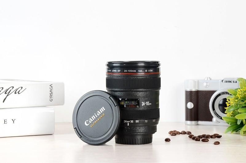 Camera Lens Coffee Mug for that photography buff in your