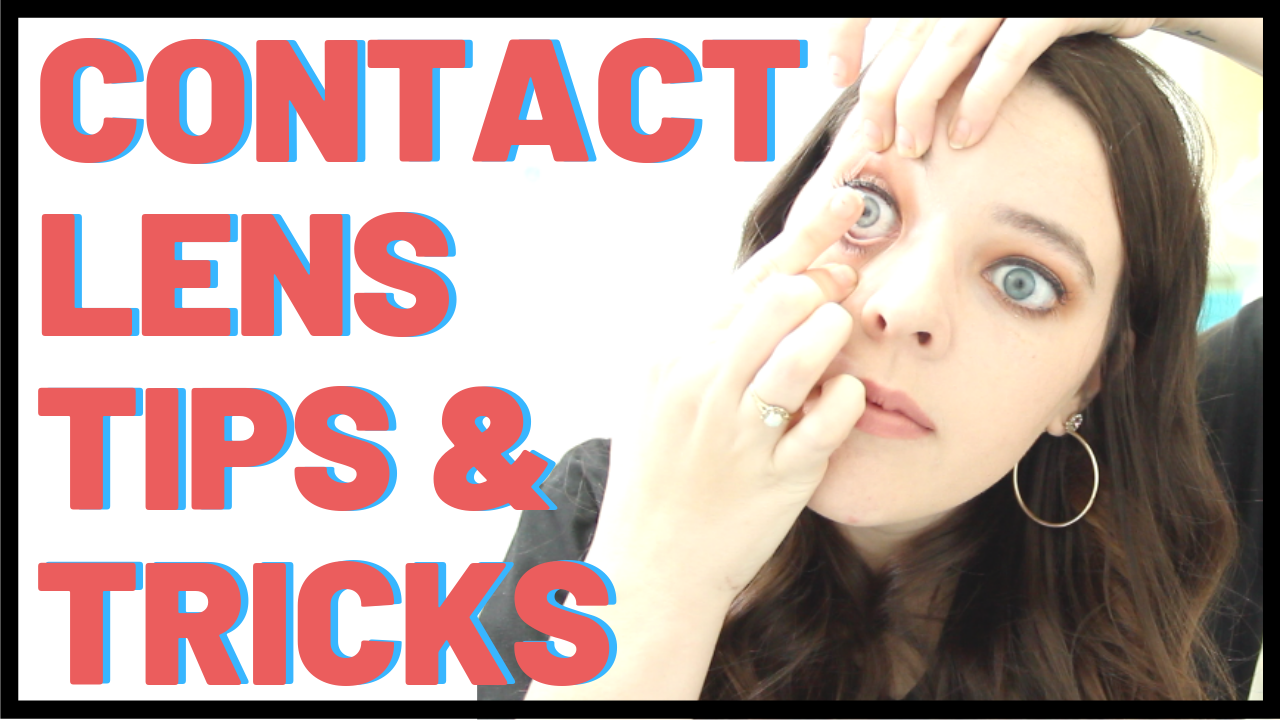 Contact lens tip Tricks Contact lenses tips. Contact