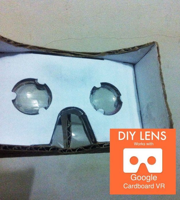 DIY Lens for Google Cardboard VR Google cardboard. Vr