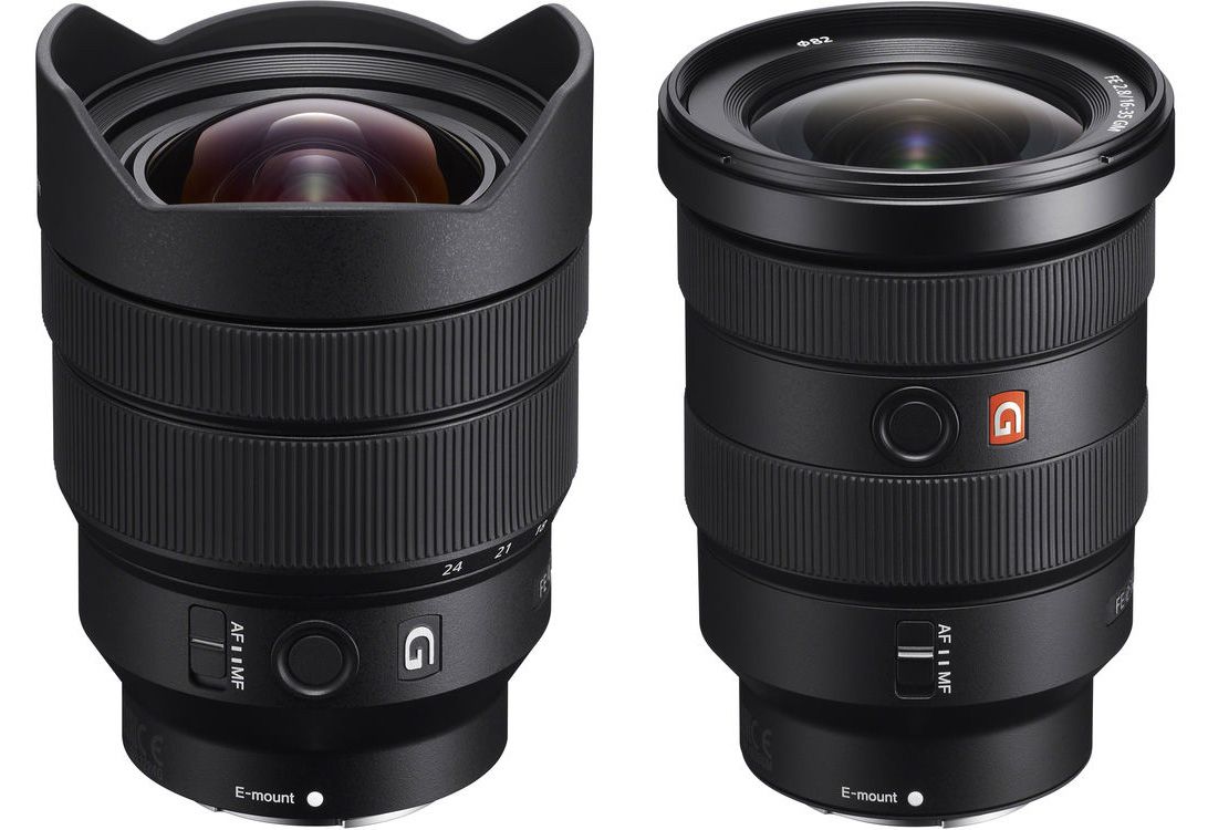 Sony announces two new wideangle zoom lenses FE 1635mm