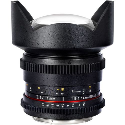 Samyang 14mm T3.1 Cine Lens for Canon EFMount Ultra