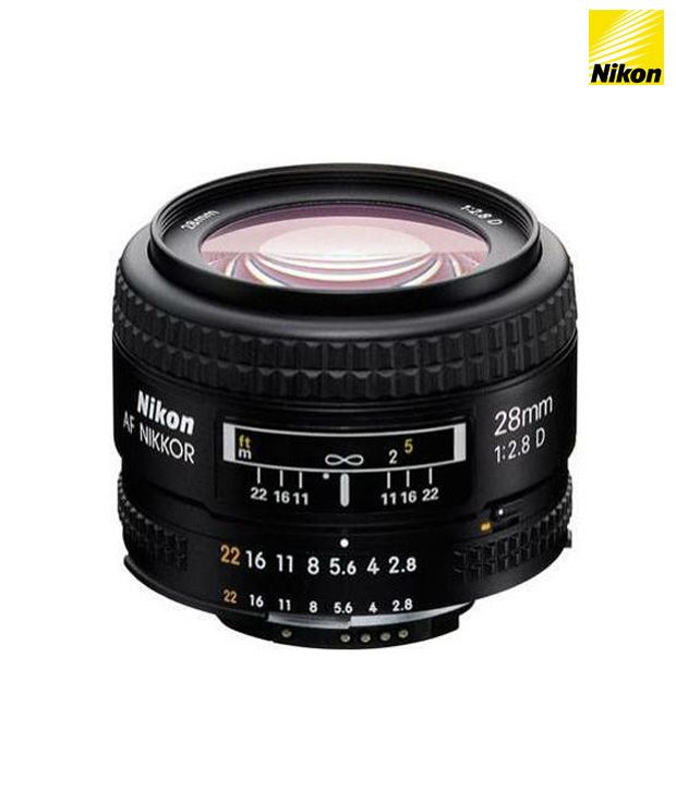 Nikon 28mm f/2.8 D AF FX Lens Price in India. Specs