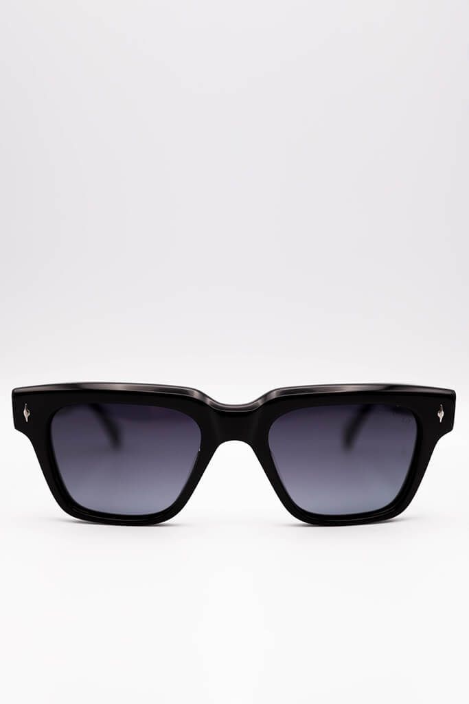 Black Badhero Frank Sunglasses With Black Lens