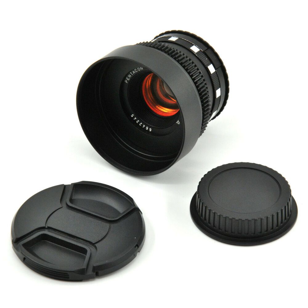 Pentacon Auto 50mm F1.8 Anamorphic Bokeh Flare Cine Lens