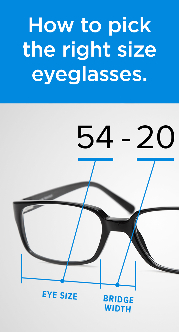 What do those numbers mean on the inside of eyeglass