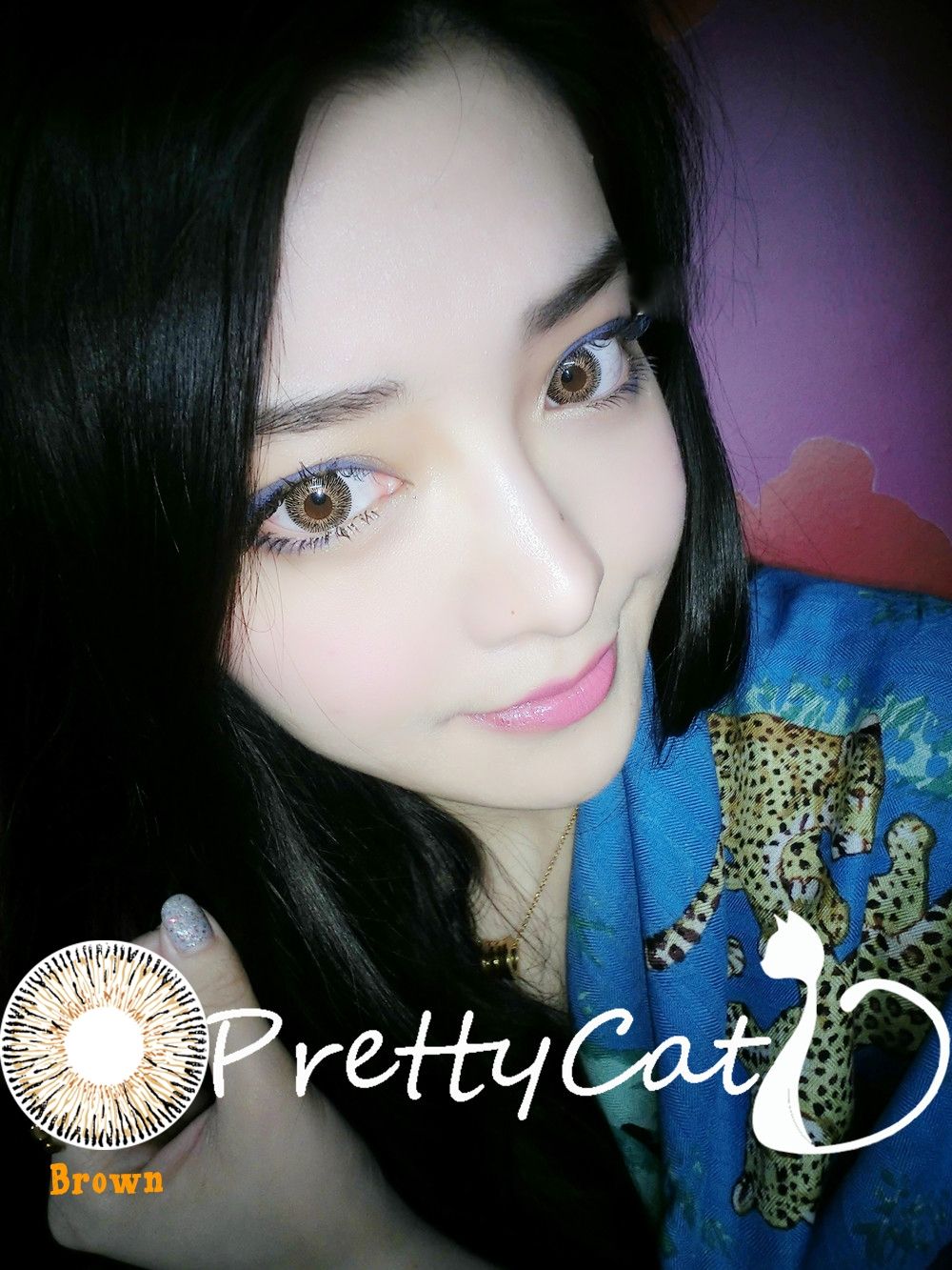 Cosmetic Colored Contact Lenses Cosplay Costume Party Cat
