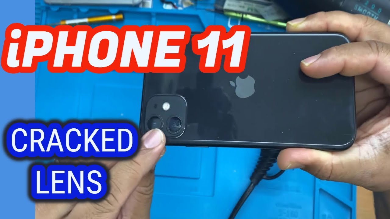 iPhone 11 Cracked Camera Lens Replacement YouTube