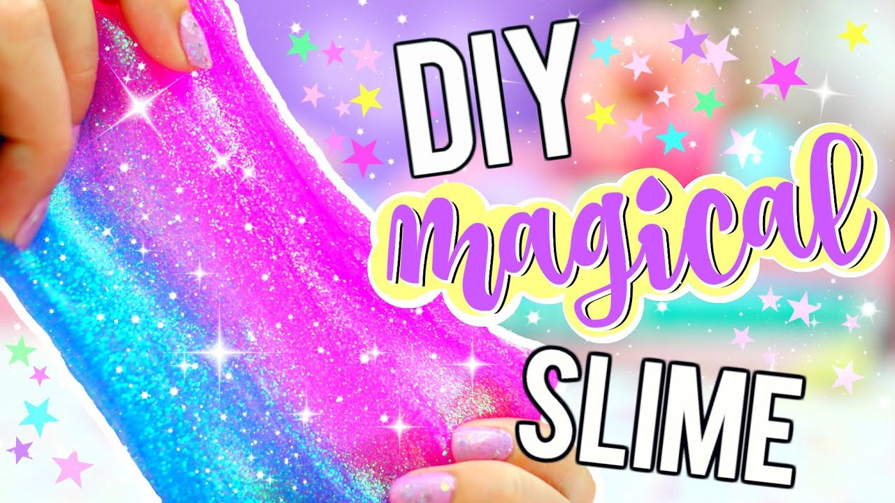 how to make glitter slime without borax