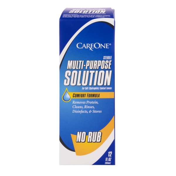 Save on CareOne Multi Purpose No Rub Solution for Soft