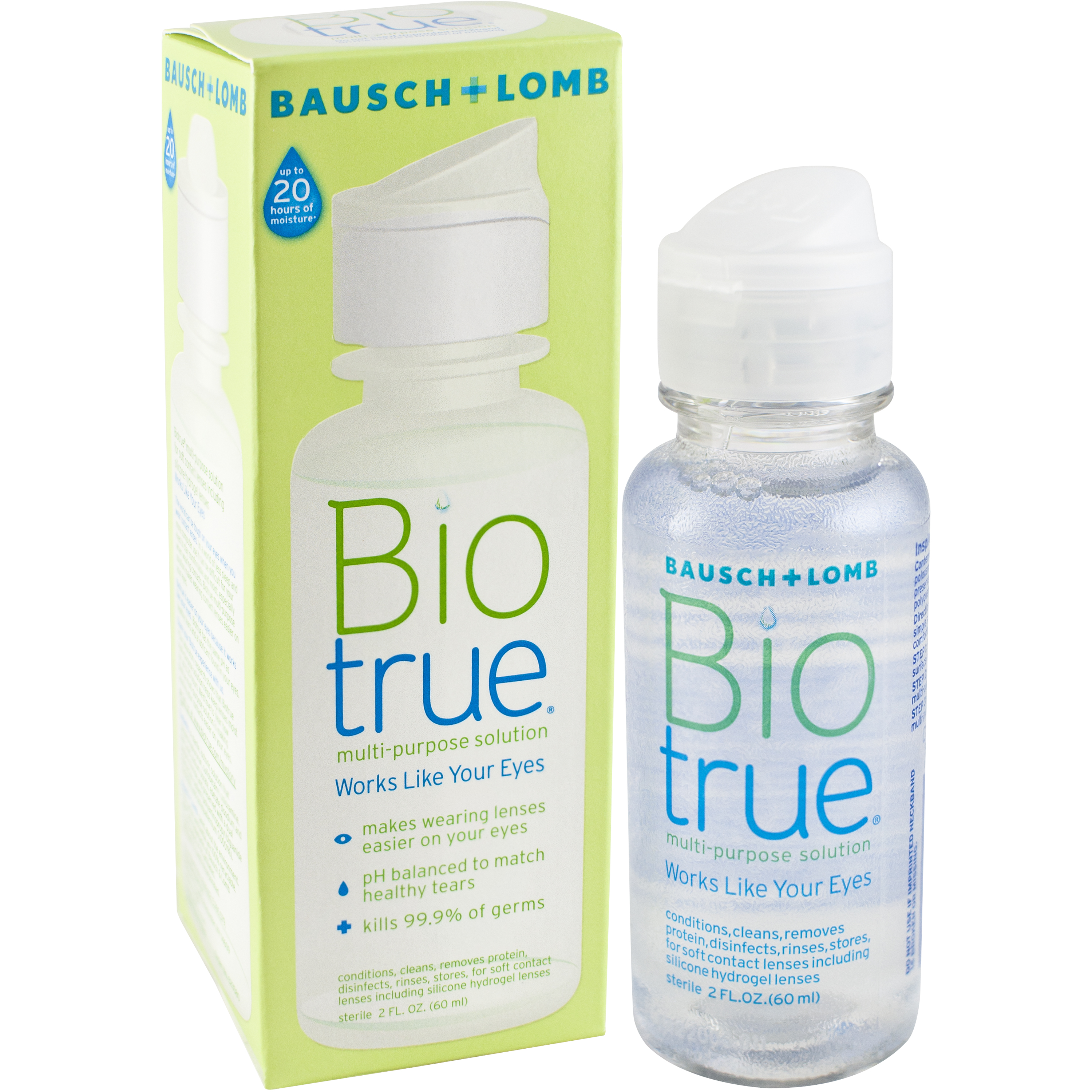 Bausch Lomb Biotrue MultiPurpose Solution. 2 fl oz