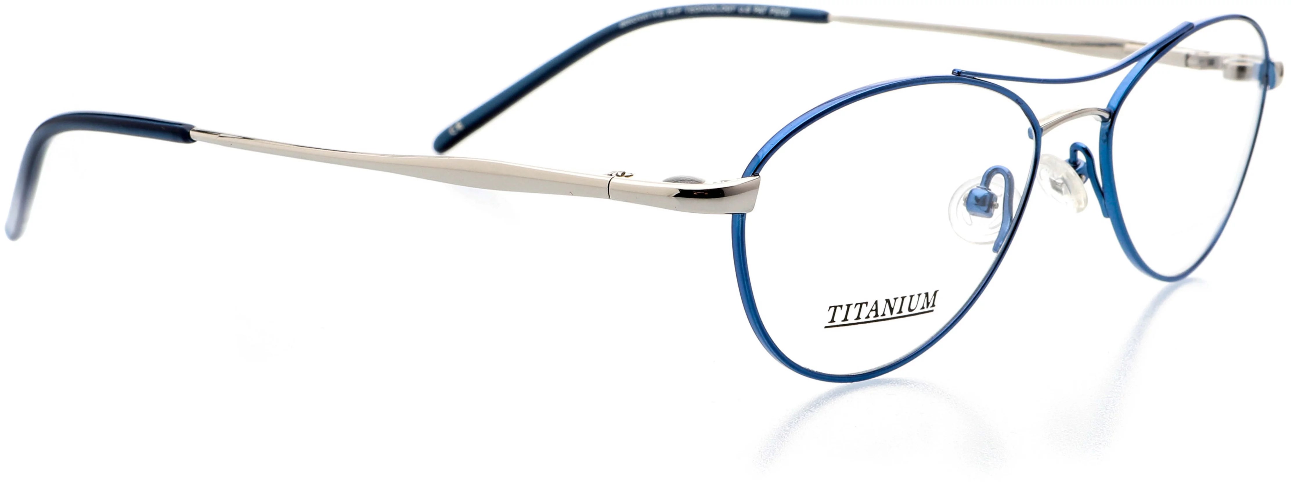 Optical Eyewear Aviator Shape. Titanium Full Rim Frame