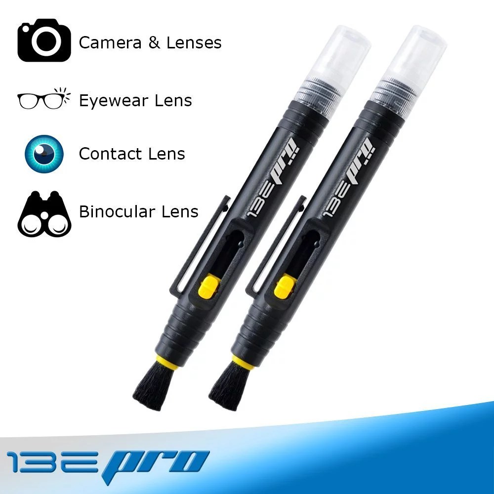 Precision Lens Cleaner Brush Pen by I3EPro Micro Bristle