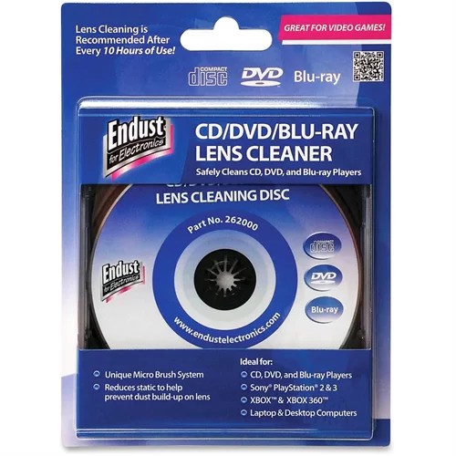 Endust CD/DVD/ BR Lens Cleaner 262000