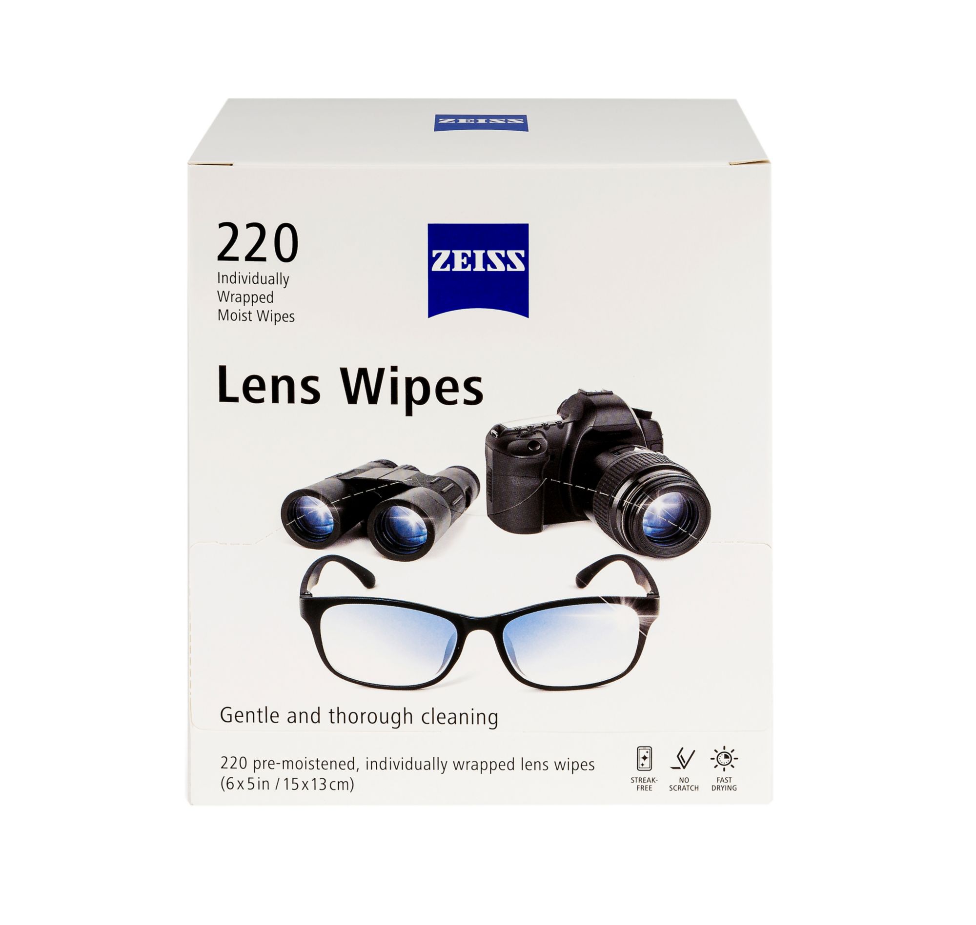 Product Of ZEISS Lens Wipes 220 ct.