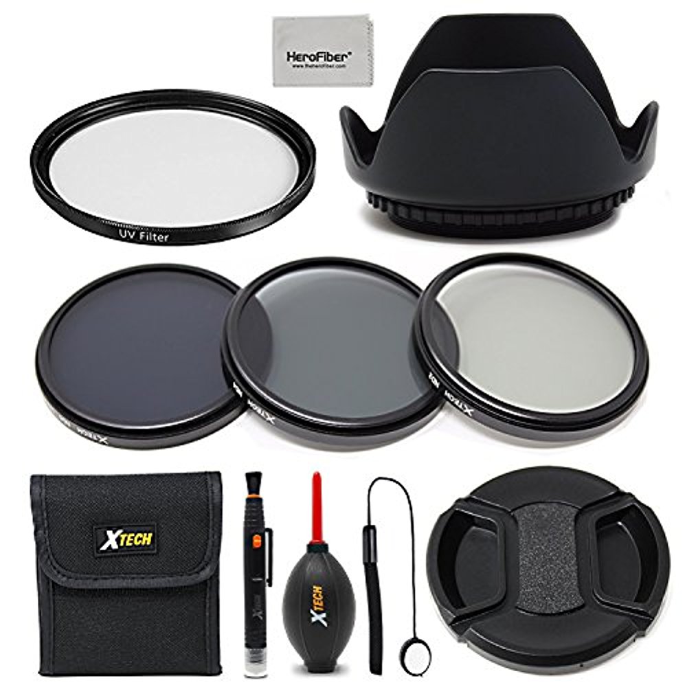 58mm Lens Accessories Kit w/ 58mm ND Filters Kit. 58mm