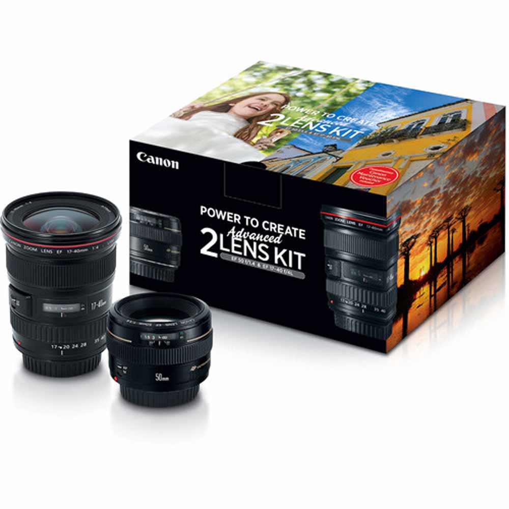 Canon Advanced Lens Kit 50mm f/1.4 1740mm f/4L