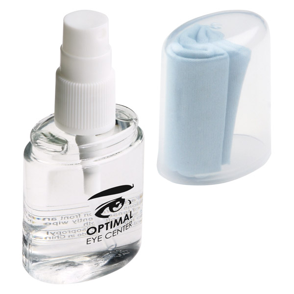 Promotional Logo Four Eyes Lens Spray Cleaner With Colth