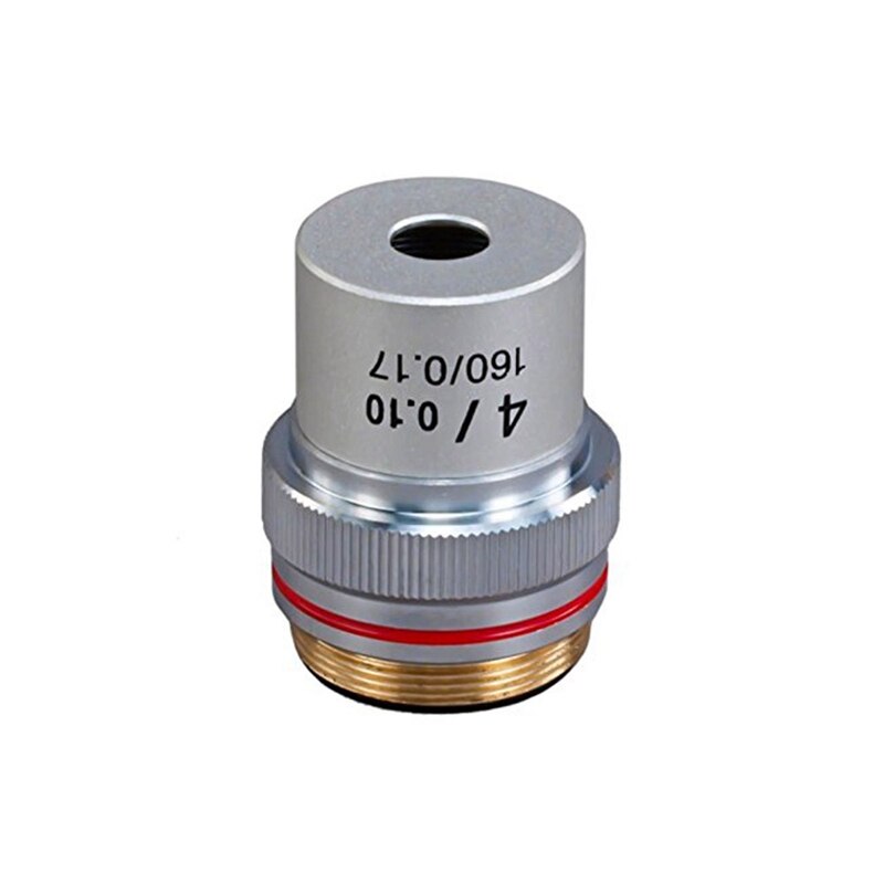 4X Microscope Achromatic Objective Lens For Compound