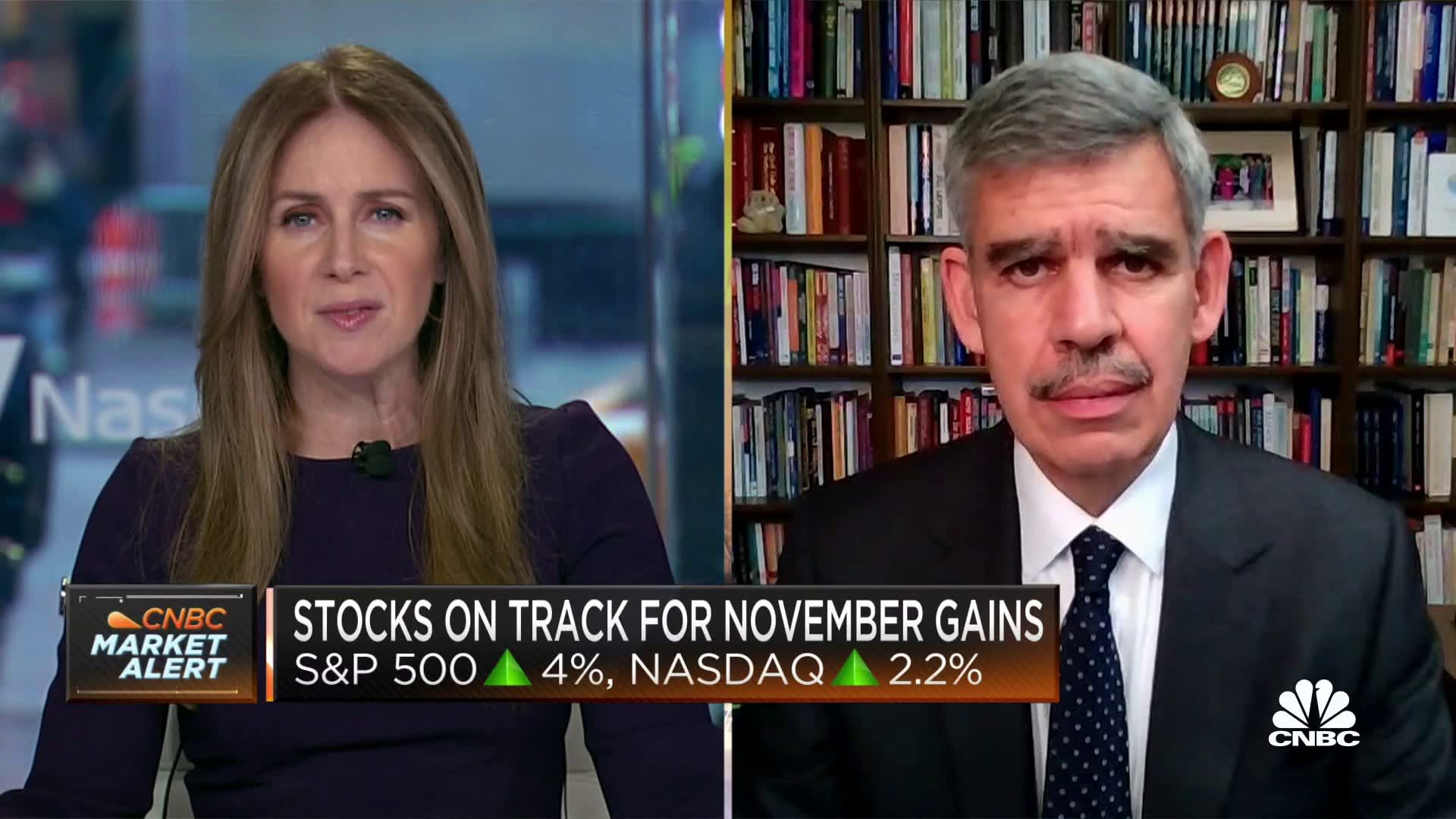 Mohamed El-Erian says Covid unrest in China will not affect the Fed's moves against inflation