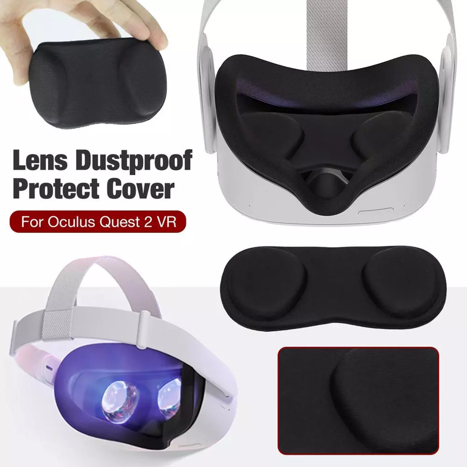 Virtual Reality Lens Cover for Oculus Quest 2 Eye Mask