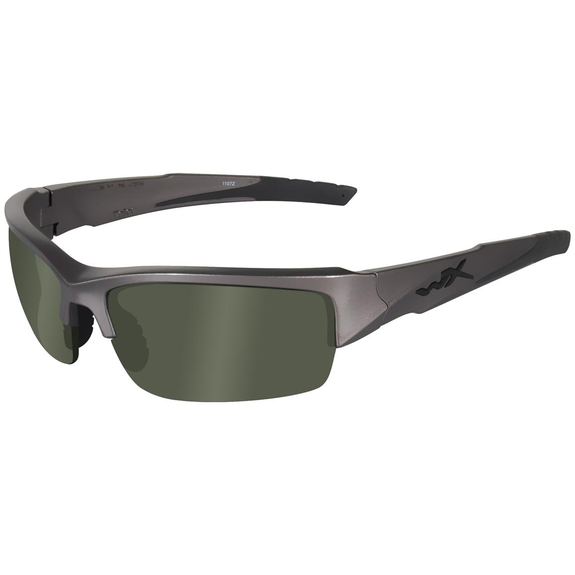 Wiley X® Valor Changeables Polarized Sunglasses. Green