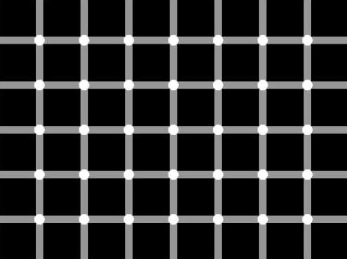 Dots Not There Illusion