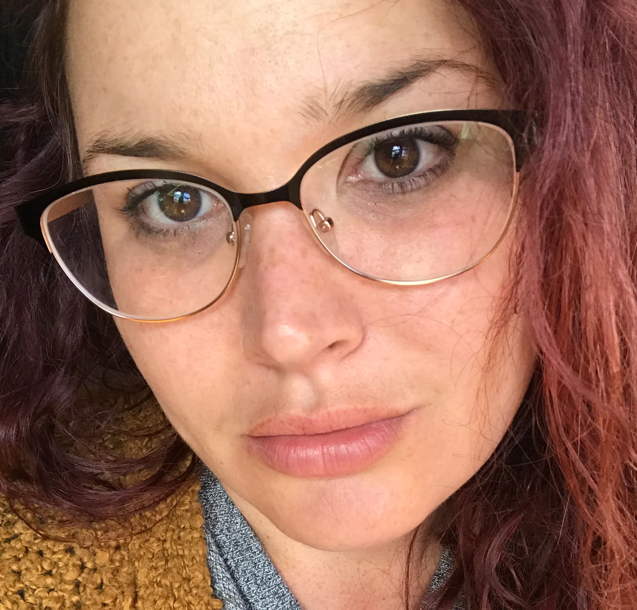 Sapphire Kittenish Frames with Smooth Lines EyeBuyDirect