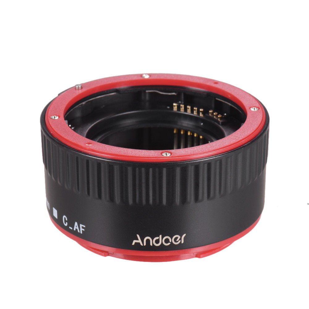 Andoer Portable Auto Focus AF Macro Extension Tube Adapter