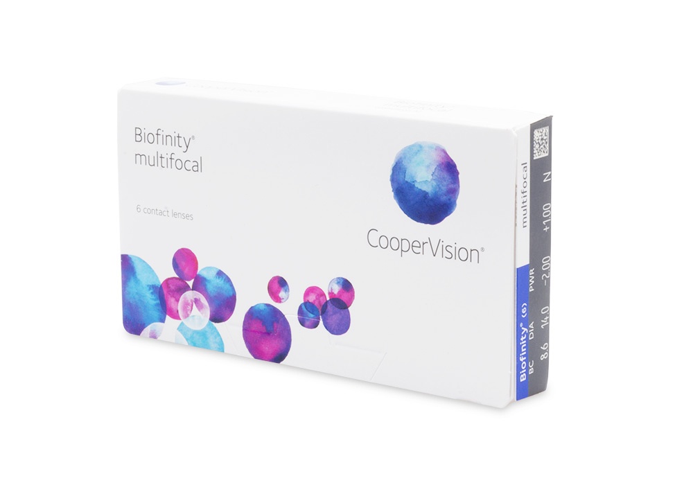 Verres de contact Biofinity Multifocal 6pk Garantie d