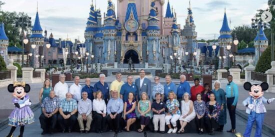 Cast members of Cinderella Castle