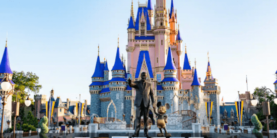 Cinderella Castle Partners statue at Walt Disney World