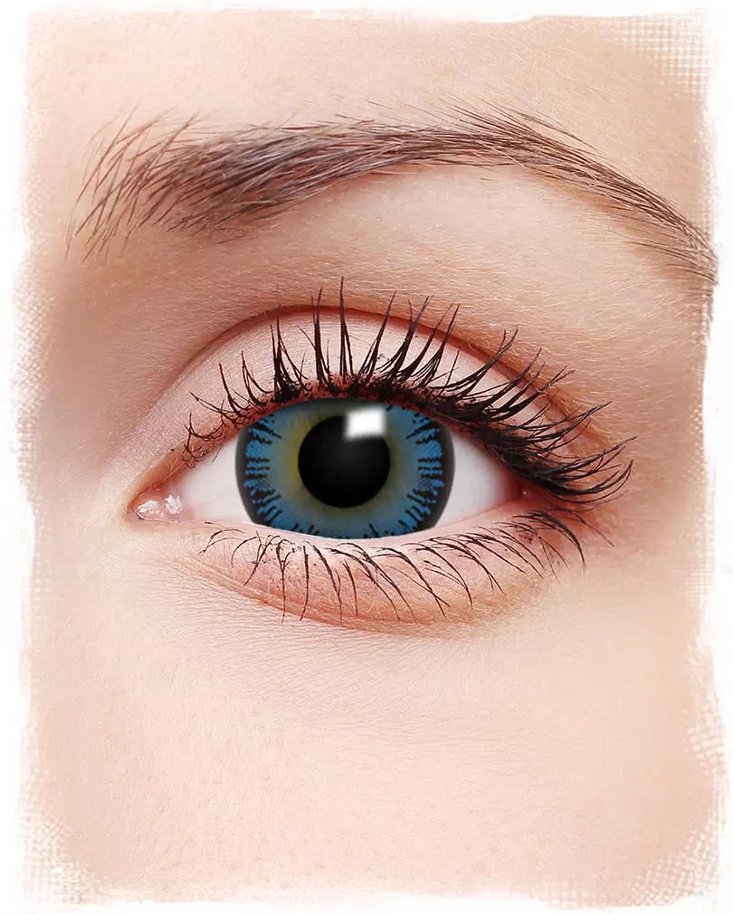 Doll Eye Contact Lenses Blue Motif Contact Lenses