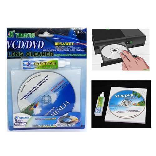 Generic CD VCD DVD Player Lens Cleaner Best Price Online