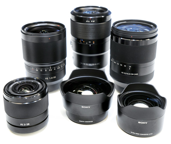 First Look Review 6 New Sony FE Mount Lenses for Alpha 7