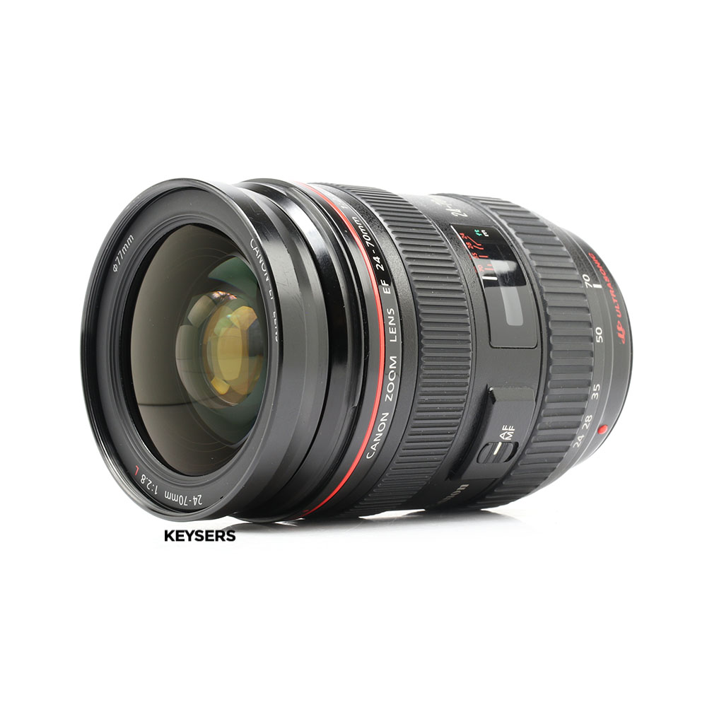 USED Canon EF 2470mm f2.8 L USM Lens Keysers