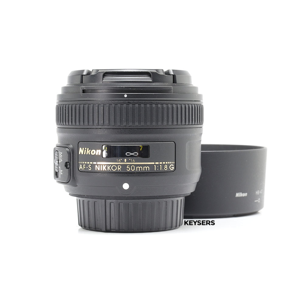 USED Nikon AFS 50mm f1.8 G Lens Keysers