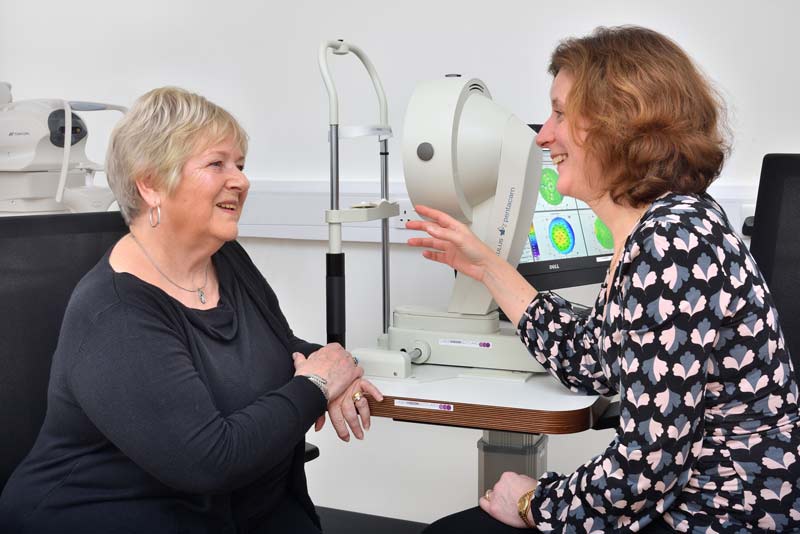 What is and how is it treated? Laser eye