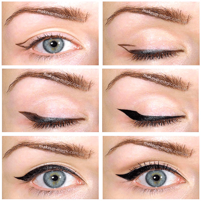 How to do perfect cat eye makeup