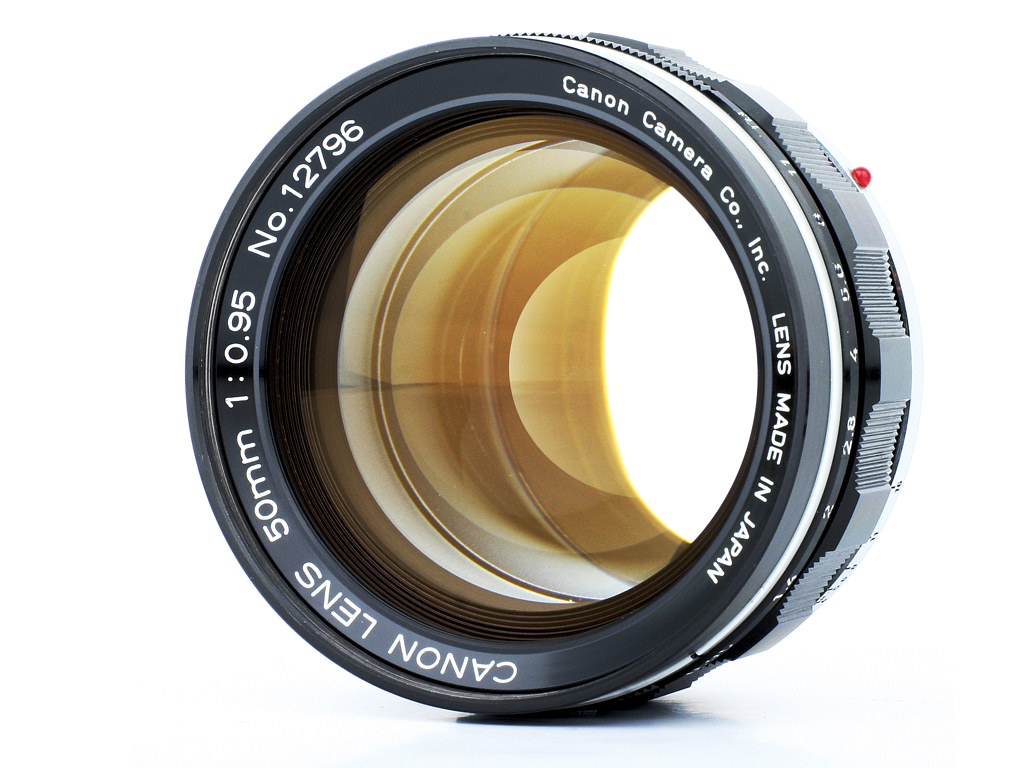 Canon 50mm f/0.95 Dream Lens Marketed as the Canon