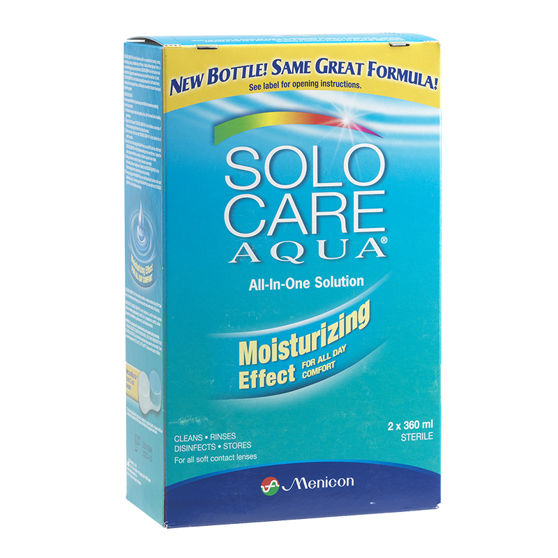 Solo Care Aqua AllInOne Solution 2 x 360ml London Drugs